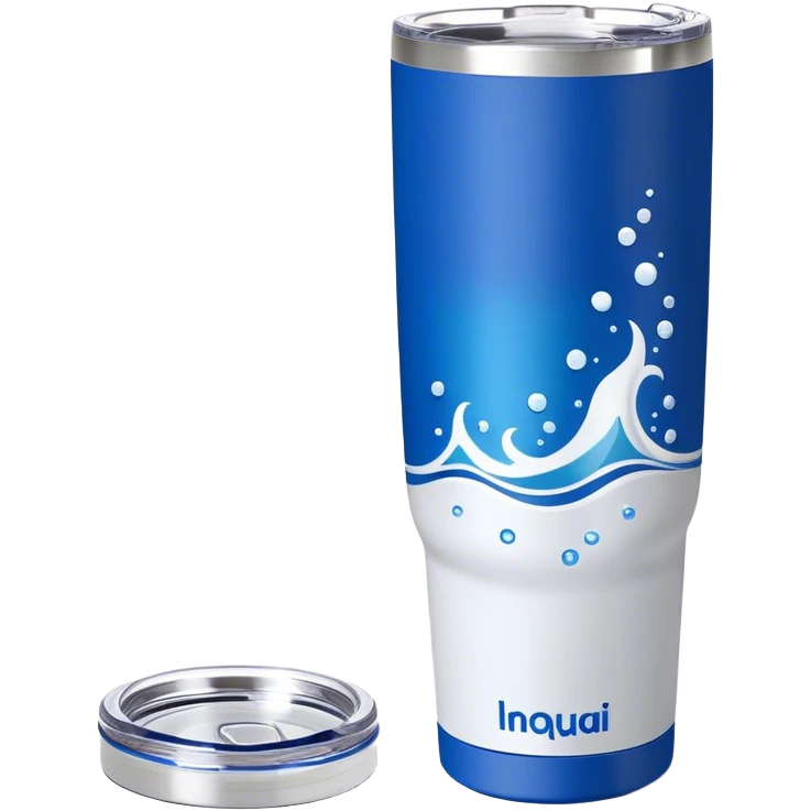 Royal blue THE QUENCHER H2.0 FLOWSTATE™ TUMBLER | 40 OZ  emoji