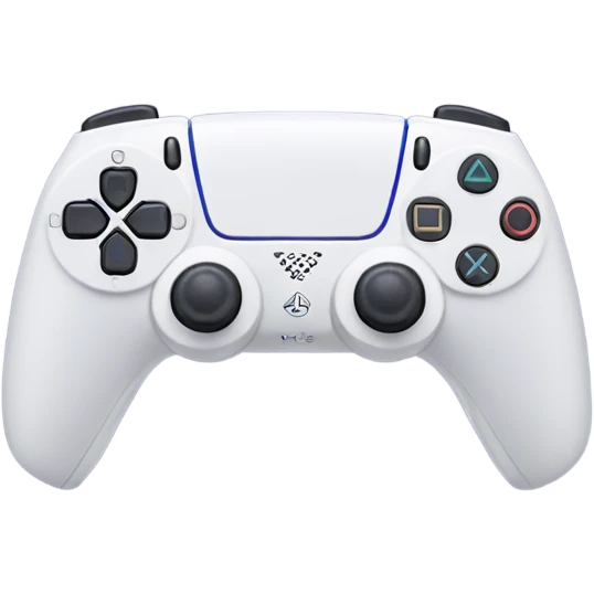 PlayStation 5 console emoji