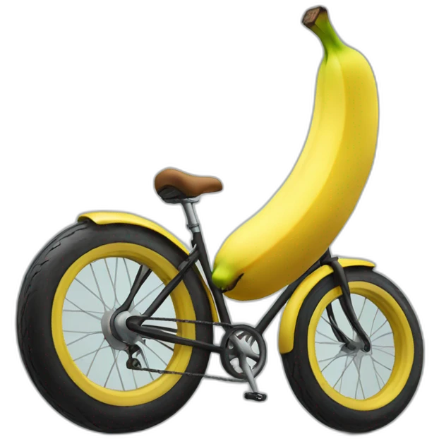 Banana bike emoji