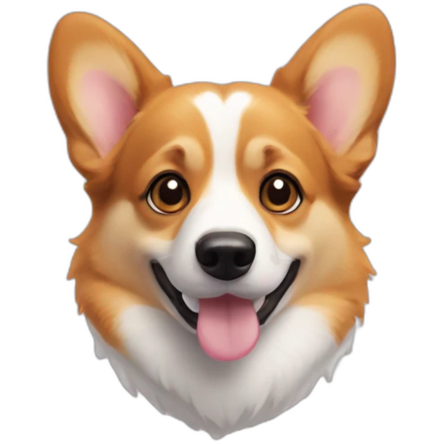 corgi heart eyes emoji