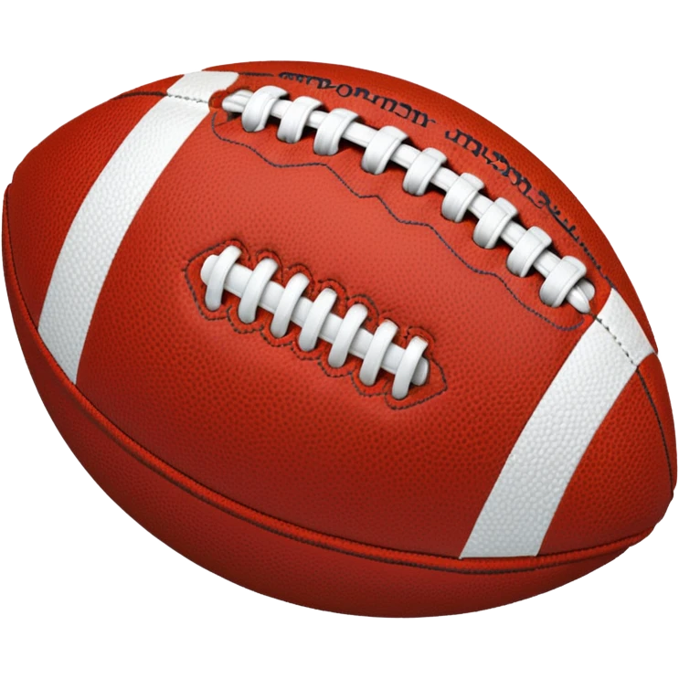 american football ball blue (#00A3E0) and red (#F9423A) emoji