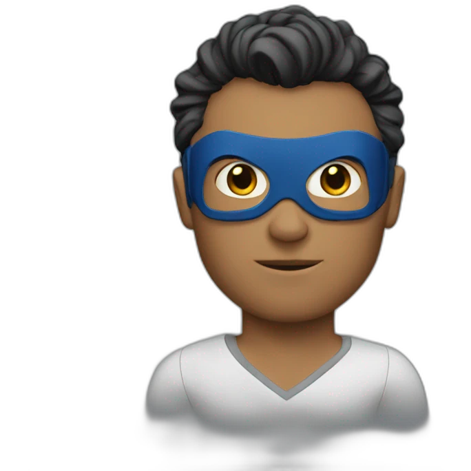 Superhero Michel emoji