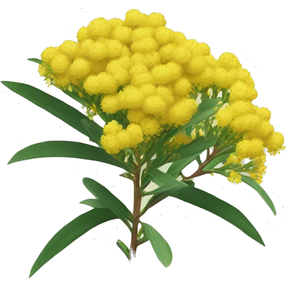 Flowering australian wattle emoji
