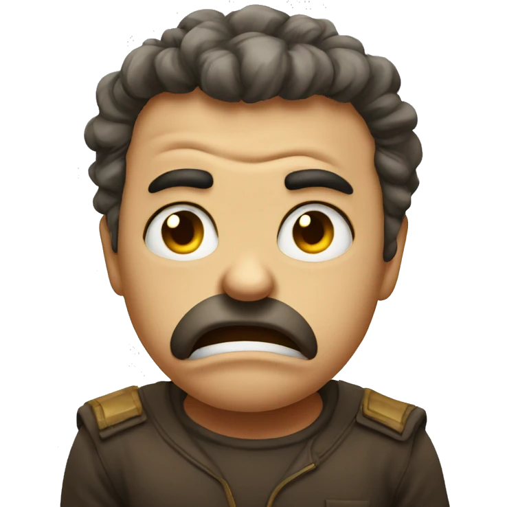 Angry kissy face  emoji
