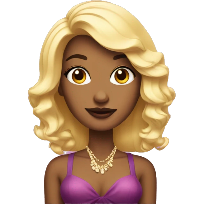 glamour girl emoji