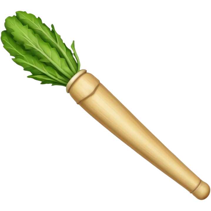 Drum stick vegetable emoji