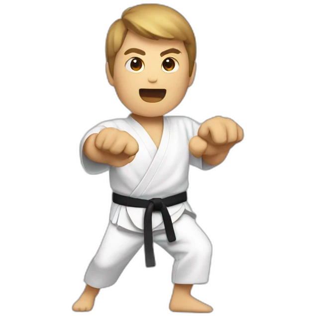 Karate chop emoji