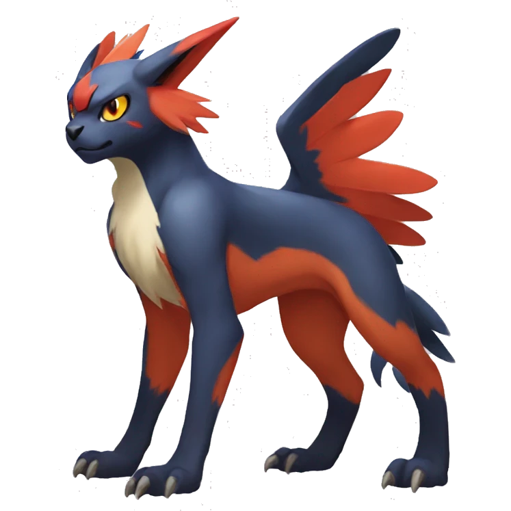  Quilava-Absol-Litten full body emoji
