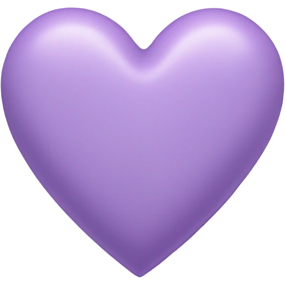Pastel purple heart  emoji