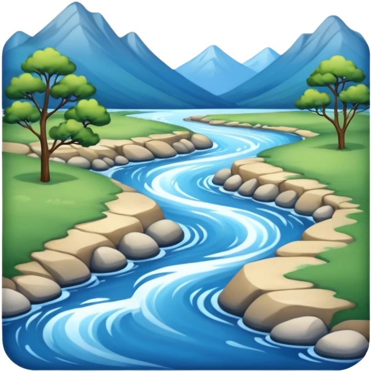 River way / stres emoji