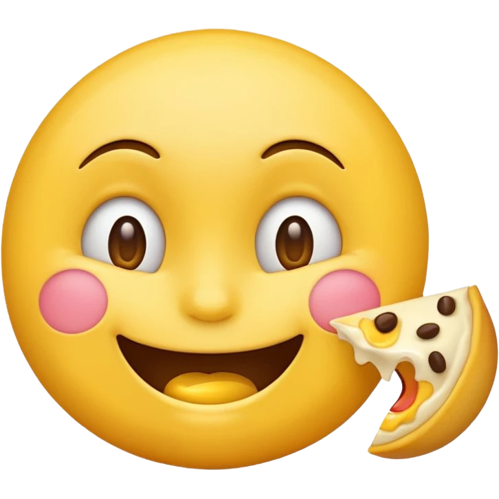 Emoji asking for food emoji