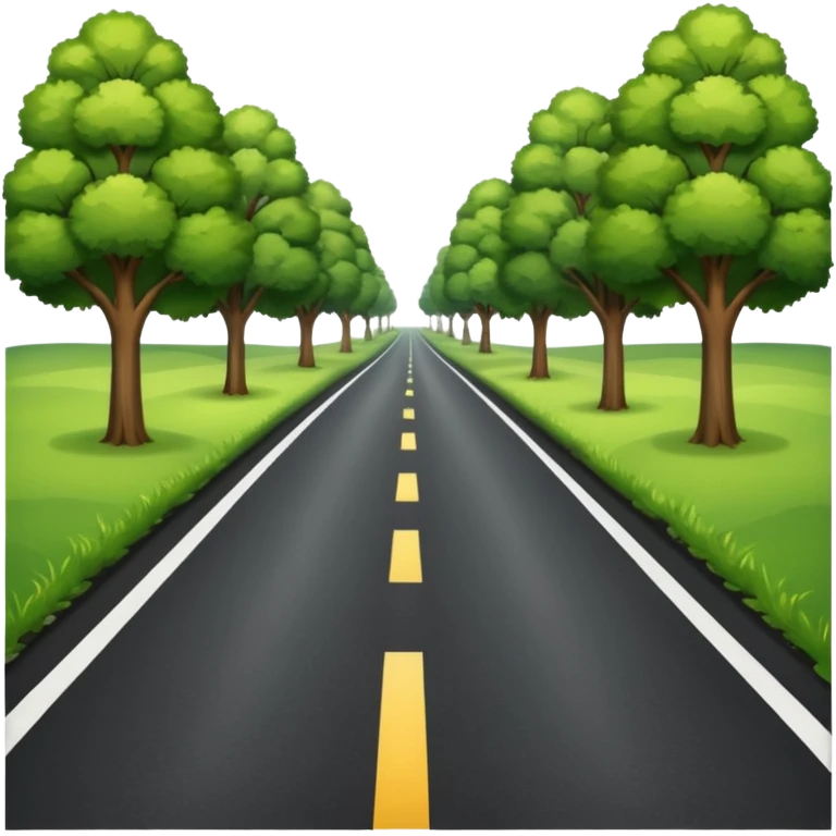 scenic country road emoji