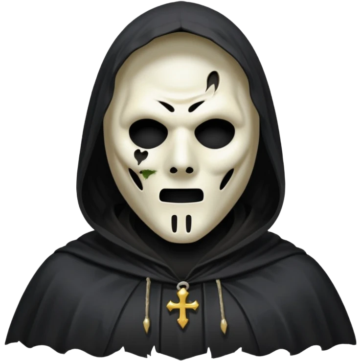 Ghostface from scream emoji