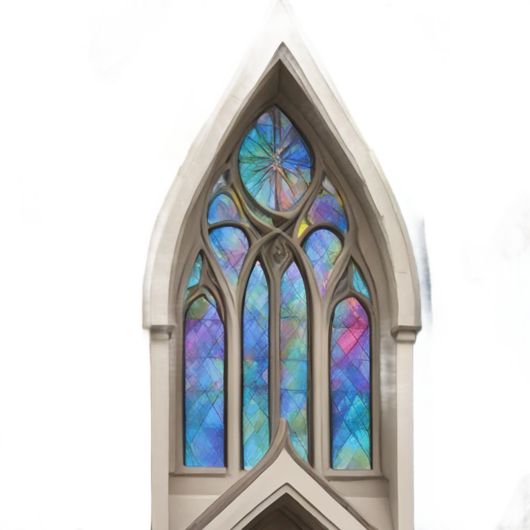 Rainbow church emoji