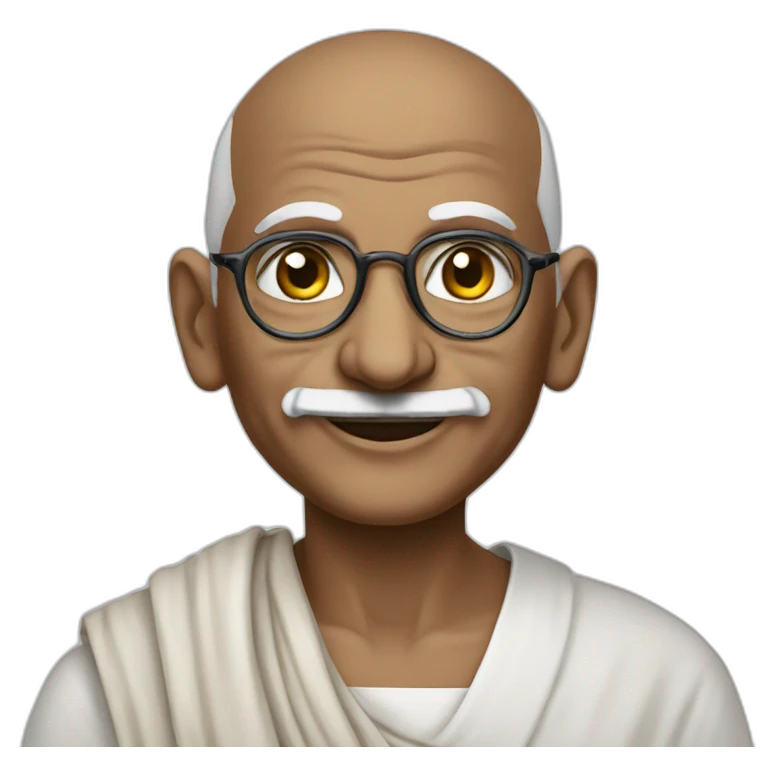 GANDHI emoji
