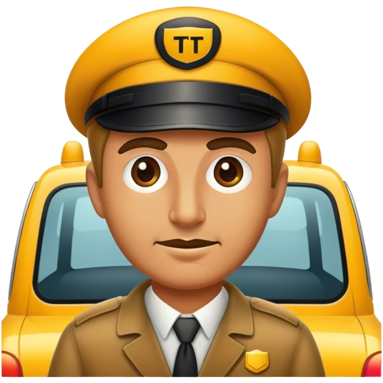taxi driver emoji