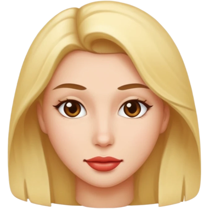 Sexy face emoji