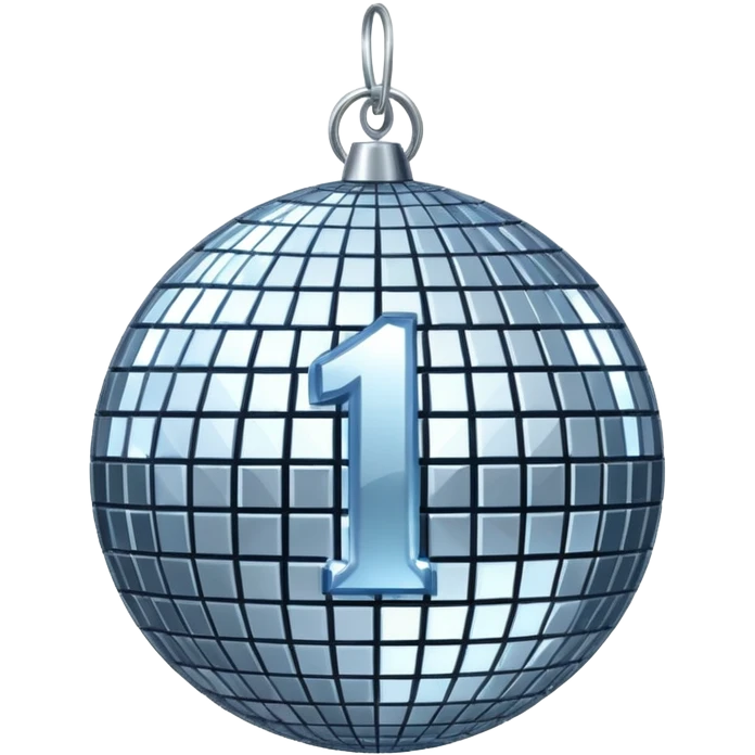 🪩 В виде цифры 1 emoji