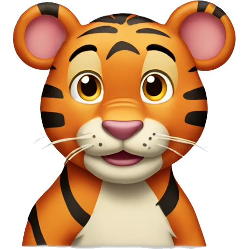 Tigger from Winnie the Pooh and friends  emoji