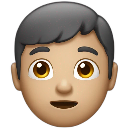 A face interrogative who take photos  emoji