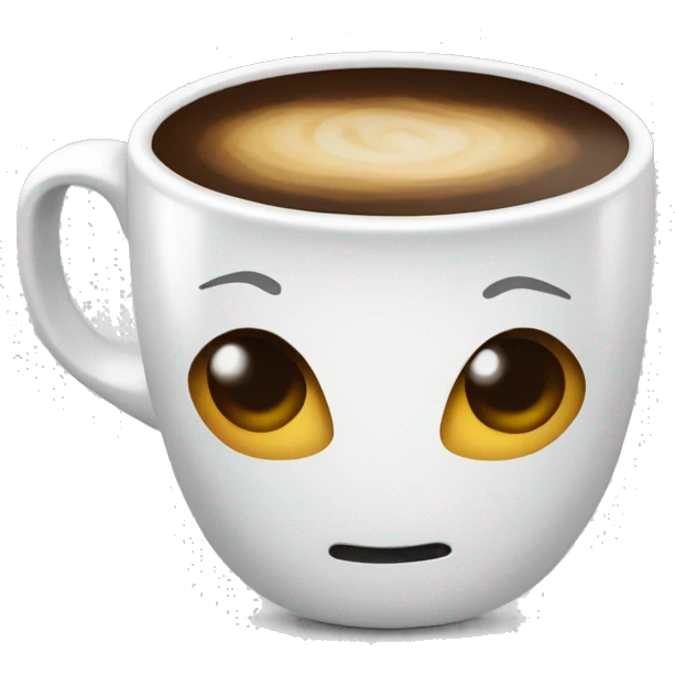 Coffee in the office  emoji