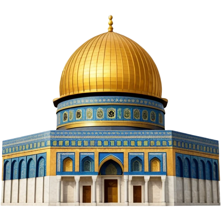 Dome of the rock, Palestine emoji