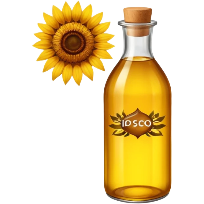 sunflower oil
 emoji