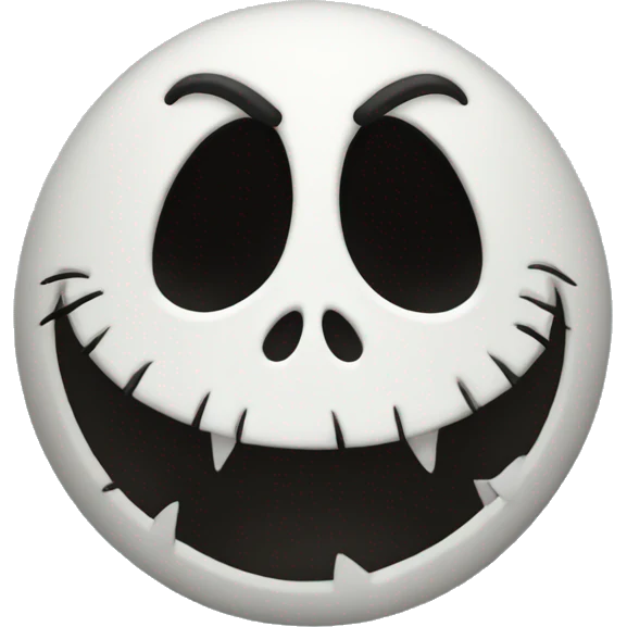 The nightmare before Christmas emoji