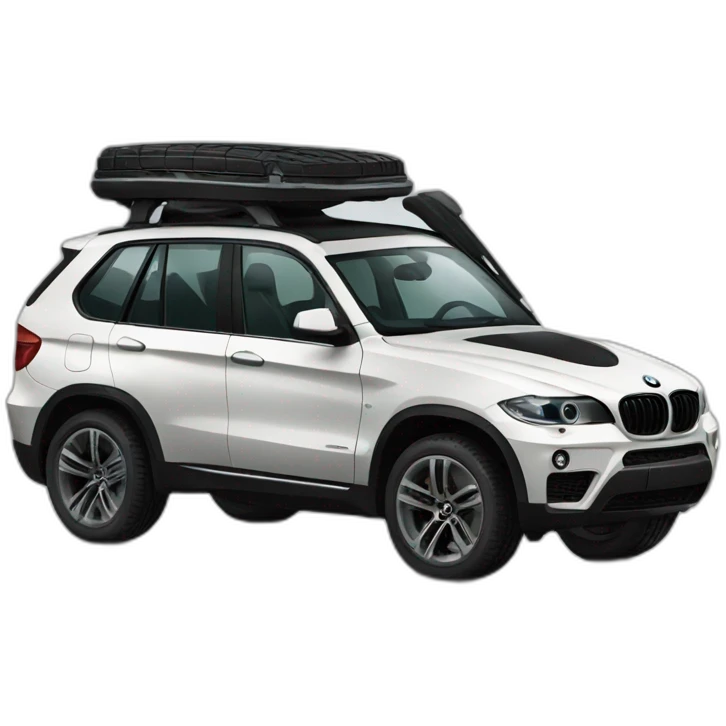 Bmw suv black emoji