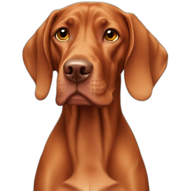 vizsla-dog emoji