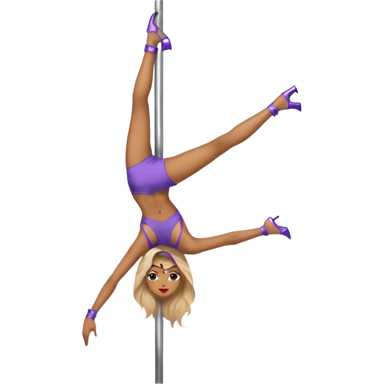 pole dance heel emoji