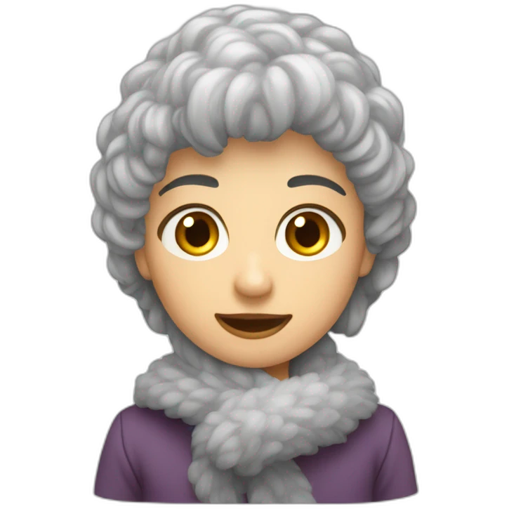 білокоса зима emoji