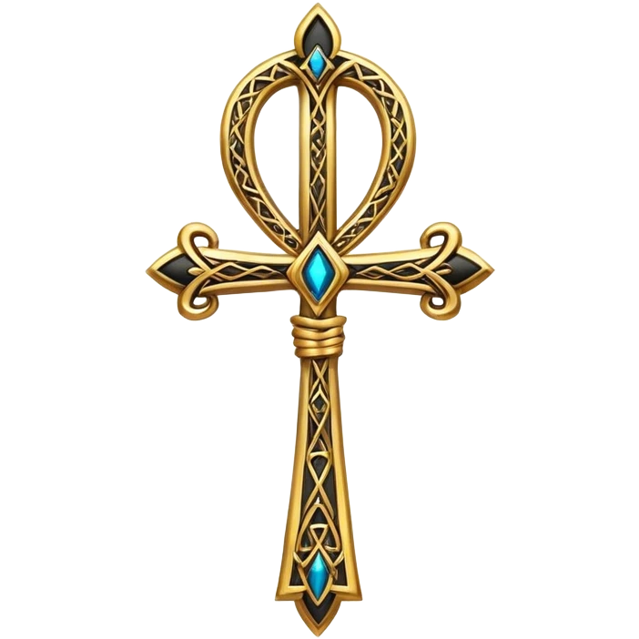Gothic anhk  emoji