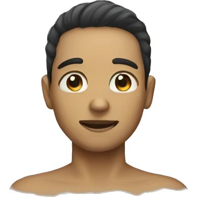 Human underwater emoji