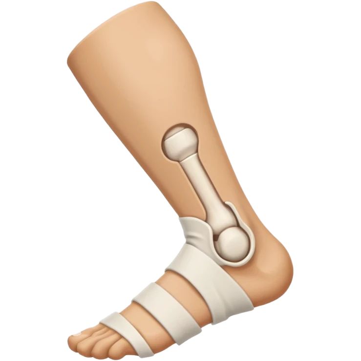 broken leg @emoji emoji