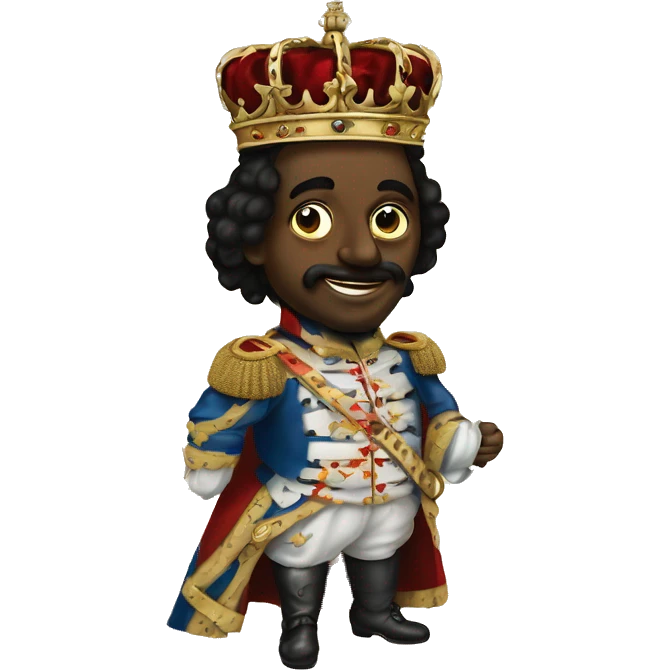 The King of Great Britain in the 17th century, George 1 emoji
