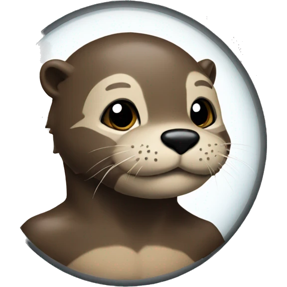 Otter on the tv show survivor with a buff on emoji