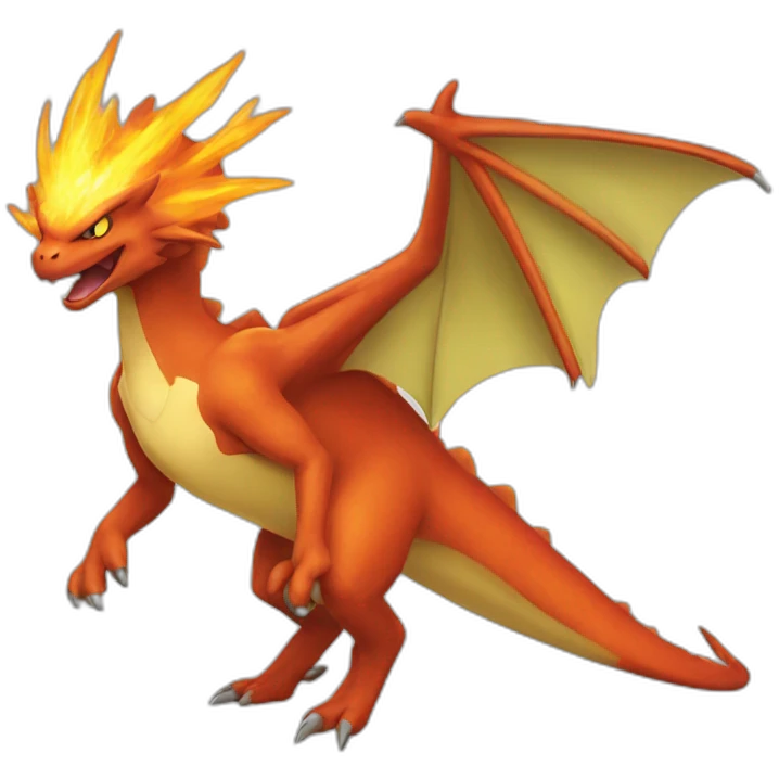 Pokémon dracaufeu emoji