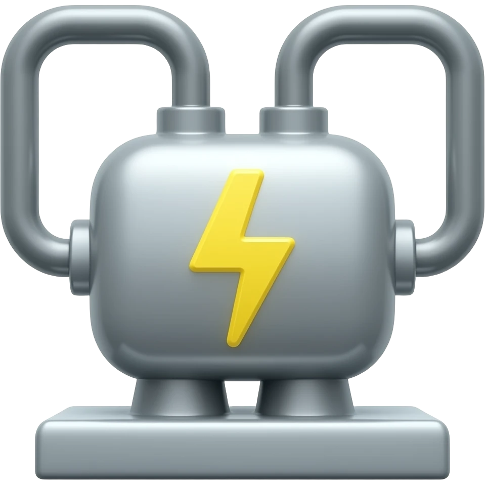 ‏ electricity generator emoji