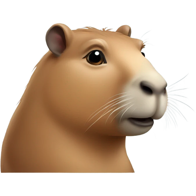 CAPIBARA, CLEVER emoji
