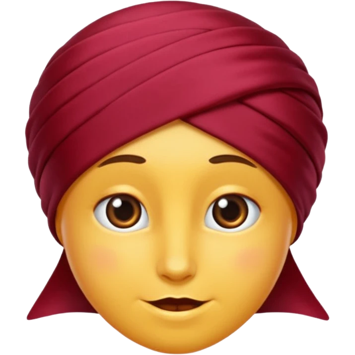 Bordo kurdele emoji