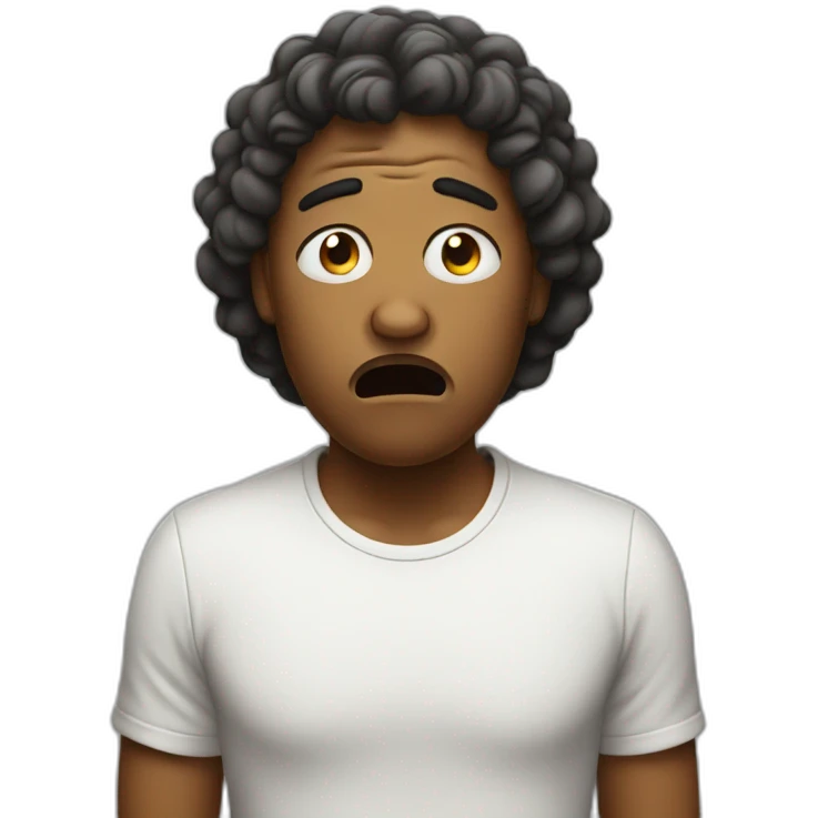 frustrated person emoji