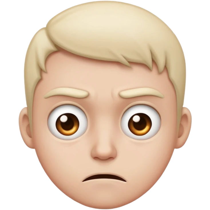 Sad and mad  emoji
