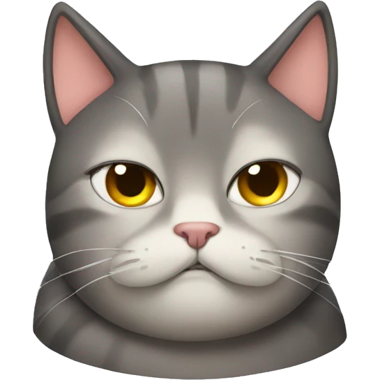 Sleepy cat emoji