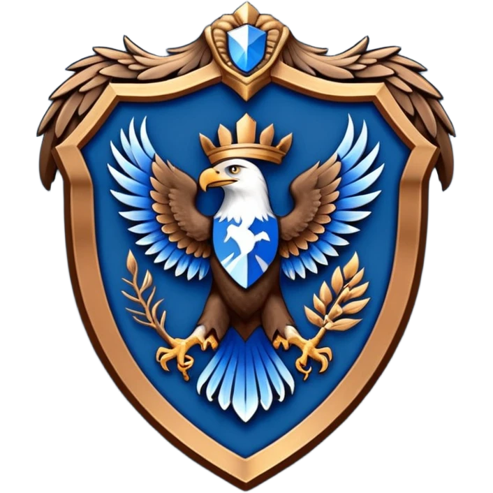 Hogwarts Ravenclaw crest Eagle emoji