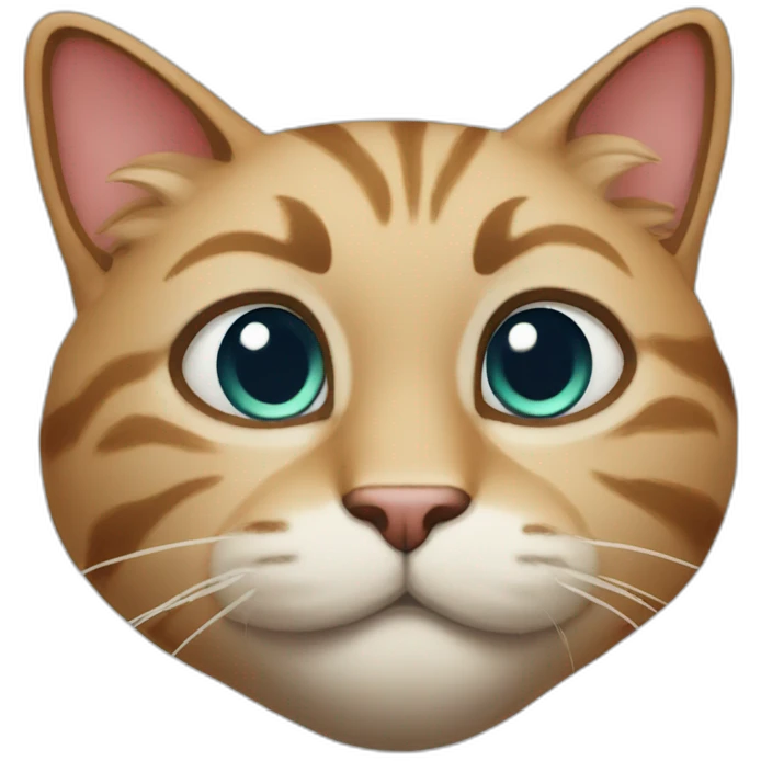 Dumb cat emoji