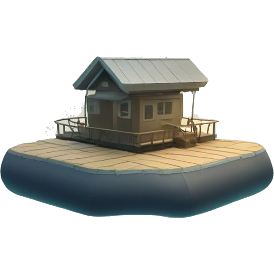 floating base on water emoji