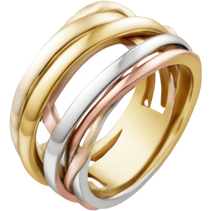 cartier trinity ring emoji