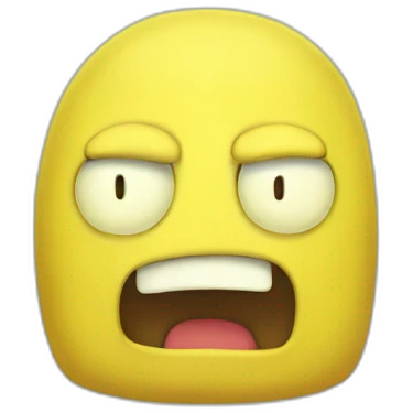 Lemongrab panic emoji