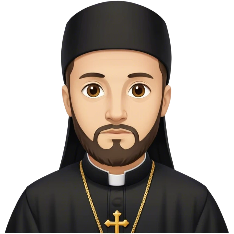 Orthodox orthodox priest orthodox priest pravoslavie in black clothes emoji